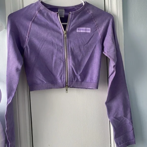 Fashion Nova Workout Crop Jacket NWT - Picture 4 of 6